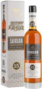 Коньяк Shirvan, KS, 15 лет, 0.5 л (п/у)
