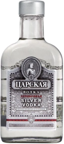 Водка Серебряная, Царская, 0.25 л