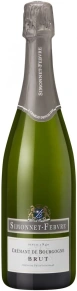 Игристое вино Cremant de Bourgogne Brut Blanc, Simonnet-Febvre, 0.75 л