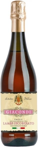 Игристое вино Lambrusco Rosato, Giacondi, IGT, 0.75 л
