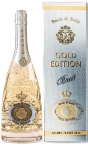 Игристое вино Brut Gold Edition, Bacio di Bolle, 0.75 л (п/у)