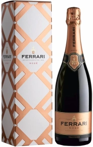 Игристое вино Rose Brut, Ferrari, DOC, 0.75 л (п/у)