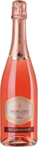 Игристое вино Moscato Rose, Scanavino, 2022, 0.75 л