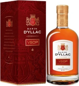 Коньяк Baron D'Yllac, VSOP, 4 года, 0.7 л (п/у)