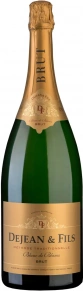 Игристое вино Blanc de Blancs Brut, Dejean & Fils, AOC, 1.5 л
