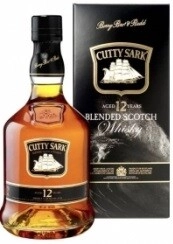 Виски Cutty Sark, 12 лет, 0.7 л (п/у)