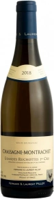 Вино Chassagne-Montrachet 1er Cru Grandes Ruchottes, Domaine Fernand & Laurent Pillot, AOC, 2018, 0.75 л