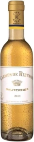 Вино Les Carmes de Rieussec, AOC, 2010, 0.375 л