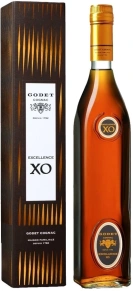 Коньяк Excellence, Godet, XO, 25 лет, 0.7 л (п/у)