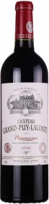 Вино Chateau Grand-Puy-Lacoste, AOC, 2006, 0.75 л