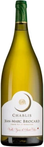Вино Chablis Vieilles Vignes, Jean-Marc Brocard, AOC, 2022, 1.5 л