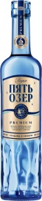 Водка Премиум, Пять озер, 0.7 л