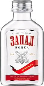Водка Запал, 0.1 л