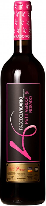Вино Petit Verdot Rosado, Pago del Vicario
