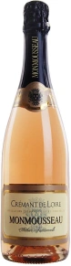 Игристое вино Cremant de Loire Rose Brut, Monmousseau, AOC, 0.75 л
