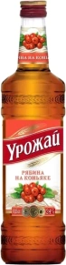 Ликер Рябина на коньяке, Урожай, 0.5 л