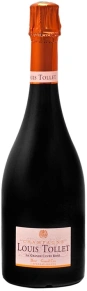Шампанское La Grande Cuvee Brut Rose, Louis Tollet, AOC, 0.75 л