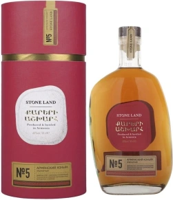 Коньяк Страна Камней, VSOP, 5 лет, 0.5 л