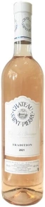Вино Tradition Cotes de Provence Rose, Chateau Saint-Pierre, AOC, 2021, 0.75 л