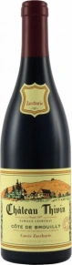 Вино Cuvee Zaccharie Cote de Brouilly, Chateau Thivin, AOC, 2023, 0.75 л