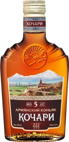 Коньяк Кочари, 5 лет, 0.25 л