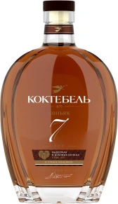 Коньяк Коктебель, Коктебель, KV, 7 лет, 1 л