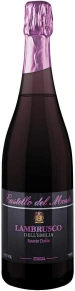 Игристое вино Lambrusco dell Emilia Rosato, Castello del Monte, IGT, 0.75 л