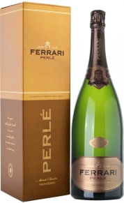 Игристое вино Perle Brut, Ferrari, DOC, 2009, 1.5 л (п/у)