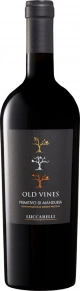 Вино Old Vines Primitivo di Manduria, Luccarelli, DOP, 2021, 0.75 л