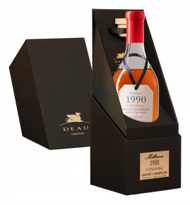 Коньяк Deau Grande Champagne 1990, gift box, Moisans