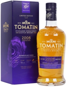 Виски Limited Edition French Collection Monbazillac Casks, Tomatin, 12 лет, 0.7 л (п/у)