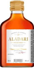 Коньяк Aladari, 3 звезды, 3 года, 0.1 л