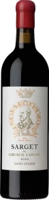 Вино Sarget de Gruaud Larose, AOC, 2022, 0.75 л