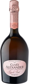 Игристое вино Cuvee Alexander Rose de Pinot Extra Brut, Aristov, 2022, 0.75 л