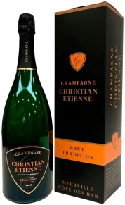 Шампанское Cuvee Tradition Brut, Christian Etienne, 2018, 1.5 л (п/у)