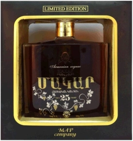 Коньяк Макар, Tres Vieux, 25 лет, 0.7 л (п/у)