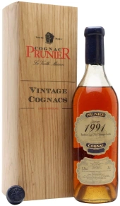 Коньяк Prunier, Petite Champagne AOC, 21 год, 0.7 л (п/у)