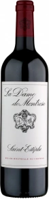 Вино La Dame de Montrose, AOC, 2015, 0.75 л