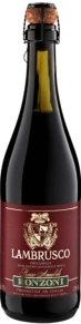 Игристое вино Lambrusco dell'Emilia Rosso Amabile, Ronzoni, IGT, 0.75 л