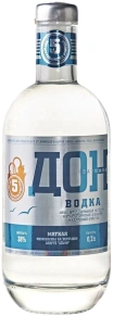Водка Мягкая, Дон-Батюшка, 0.7 л