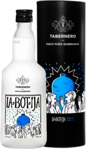 Водка La Botija Pisco Puro Quebranta, Tabernero, 0.7 л (п/у)