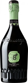 Игристое вино Sior Carlo Prosecco Millesimato, V8+, DOC, 2017, 0.75 л