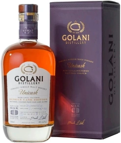 Виски Unicask Nectar Oak, Golani, 3 года, 0.7 л (п/у)