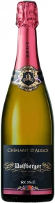 Игристое вино Cremant d'Alsace Rose, Wolfberger, AOC, 2019, 0.75 л