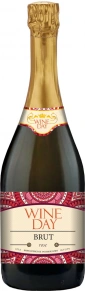 Игристое вино Rose Brut, Wine Day, 0.75 л