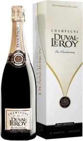Шампанское Pur Chardonnay Brut Rеserve, Duval-Leroy, 0.75 л (п/у)