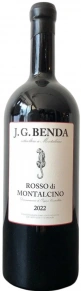 Вино Rosso di Montalcino, J. G. Benda, DOC, 2022, 1.5 л
