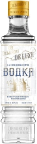 Водка De Luxe, Demiroff, 0.5 л