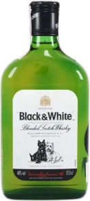 Виски Black & White, 0.375 л
