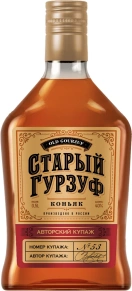 Коньяк Авторский Купаж №53, Старый Гурзуф, 4 года, 0.25 л